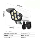 Luminaria Solar 2 Unid Camera Falsa Sensor De Proximidade 77