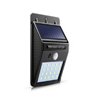 Luminária Solar 30 Leds Arandela Parede Com Sensor Presença