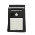 Luminária Solar 30 Leds Arandela Parede Com Sensor Presença