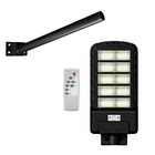 Luminaria Solar 500w Poste Kit Suporte Haste Pintura Eletrost