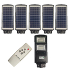 Luminaria Solar 6 Und Sensor Movimento 120w Poste Controle Ca