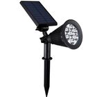 Luminária Solar 7 Leds Rgb Jardim Espeto Automatico Colorido