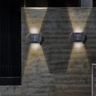 Luminaria Solar Arandela Parede Spot Balizador Kit 4 Und Resi