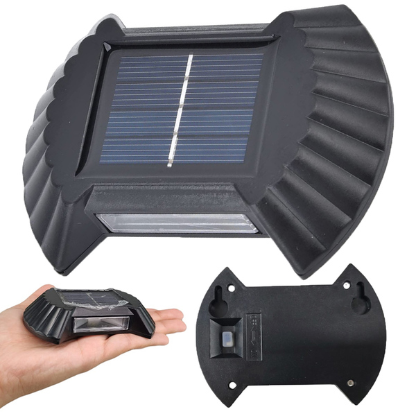 Luminaria Solar Arandela Spot Balizador Casa Jardim Ambiente