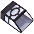 Luminaria Solar Arandela Spot Balizador Parede Kit 4 Uni Led