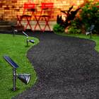 Luminaria Solar Arandela Spot Led Espeto Sensor De Presença M