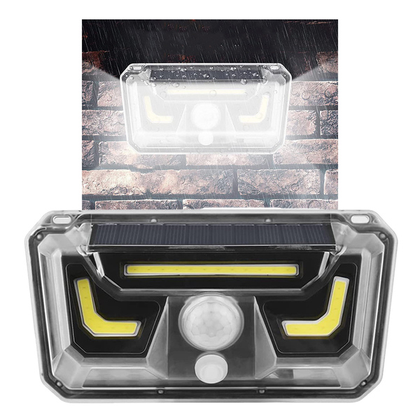 Luminaria Solar Bionc Sensor Presença Movimento Spot Led Bran