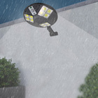 Luminaria Solar Controle Remoto Sem Frio Sensor De Proximidad