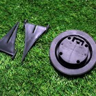 Luminaria Solar Grama 4 Uni Energia 8 Led Gramado Sitio Faze