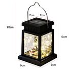 Luminaria Solar Kit 2 Unidades Led Decorativo Varanda Casa Qu