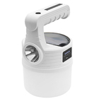 Luminaria Solar Lanterna 2 Em 1 Duplo Led Fonte De Luz Portat