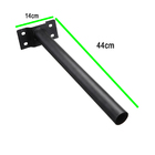 Luminaria Solar Led 600w Kit Suporte Refletor Sensor Presença