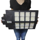 Luminaria Solar Led 800w Poste Refletor Sensor Movimento Pres