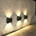 Luminaria Solar Led Arandela Balizador Segurança Decorativo C