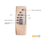 Luminária Solar Led Para Teto 36w Luz Branca Fria 6000k Plafo