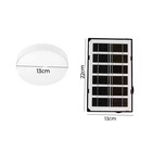 Luminária Solar Led Para Teto 36w Luz Branca Fria 6000k Plafo
