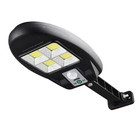 Luminaria Solar Led Parede Poste 3 Modos Sensor De Proximidad