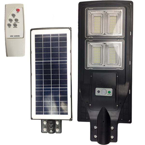 Luminaria Solar Led Poste 240w  Sensor E Controle Refletor Ja