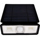 Luminária Solar Parede Arandela Externa Com Sensor De Presenç