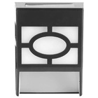 Luminaria Solar Parede Arandela Kit 4 Uni Spot Balizador Deco