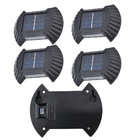 Luminaria Solar Parede Balizador Resistente Arandela 4 Und