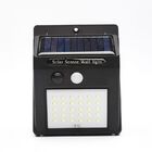 Luminaria Solar Parede Lampada 30 Leds Sensor De Movimento En