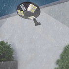 Luminaria Solar Parede Sensor Proximidade Controle Remoto Sem