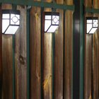 Luminaria Solar Parede Spot Arandela Balizador Kit 2 Uni Led