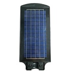 Luminária Solar Poste 120w Led Sensor Kit 10 Unid Controle Qu