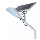 Luminária Solar Poste 24w Led Automatica Suporte  Paredes Jar