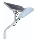 Luminária Solar Poste 24w Led Automatica Suporte Rua Postes P