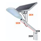 Luminária Solar Poste 24w Led Automatica Suporte Rua Postes P