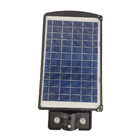 Luminaria Solar Poste 2 Unds 60w Led Controle Rua E Sensor De