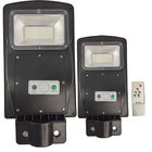 Luminaria Solar Poste 2 Unds 60w Led Controle Rua E Sensor De