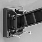 Luminaria Solar Poste 360 Leds Refletor Controle Sensor Movim