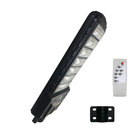 Luminaria Solar Poste 600w Led Kit Suporte Haste Refletor Sen