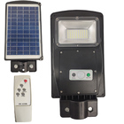Luminaria Solar Poste 60w Led Controle Rua E Sensor De Movime