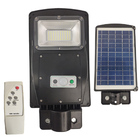 Luminaria Solar Poste 60w Led Rua Controle E Sensor De Movime