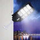 Luminaria Solar Poste 800w Led Refletor Sensor Presença Movim