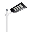 Luminaria Solar Poste 800w Led Refletor Sensor Presença Movim
