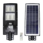 Luminaria Solar Poste Com Suporte Placa Completa Led 200w Sen
