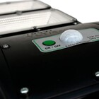 Luminaria Solar Poste Led 100w Sensor Controle Quintal Jardim