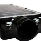 Luminaria Solar Poste Led 100w Sensor Controle Quintal Jardim