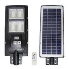 Luminaria Solar Poste Led 200w Sensor Proximidade Controle Ru