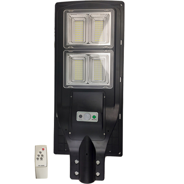 Luminaria Solar Poste Led 240w Sensor Proximidade Controle Ru