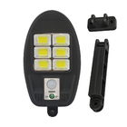 Luminaria Solar Poste Parede Sensor De Movimento Presença Led