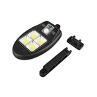 Luminaria Solar Poste Parede Sensor De Proximidade Led 3 Modo