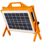 Luminaria Solar Refletor 50w Painel Placa Portatil Carrega Ce