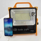 Luminaria Solar Refletor 50w Painel Placa Portatil Carrega Ce