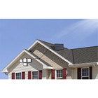 Luminaria Solar Refletor Led 4 Cabeças Sensor Presença Placa